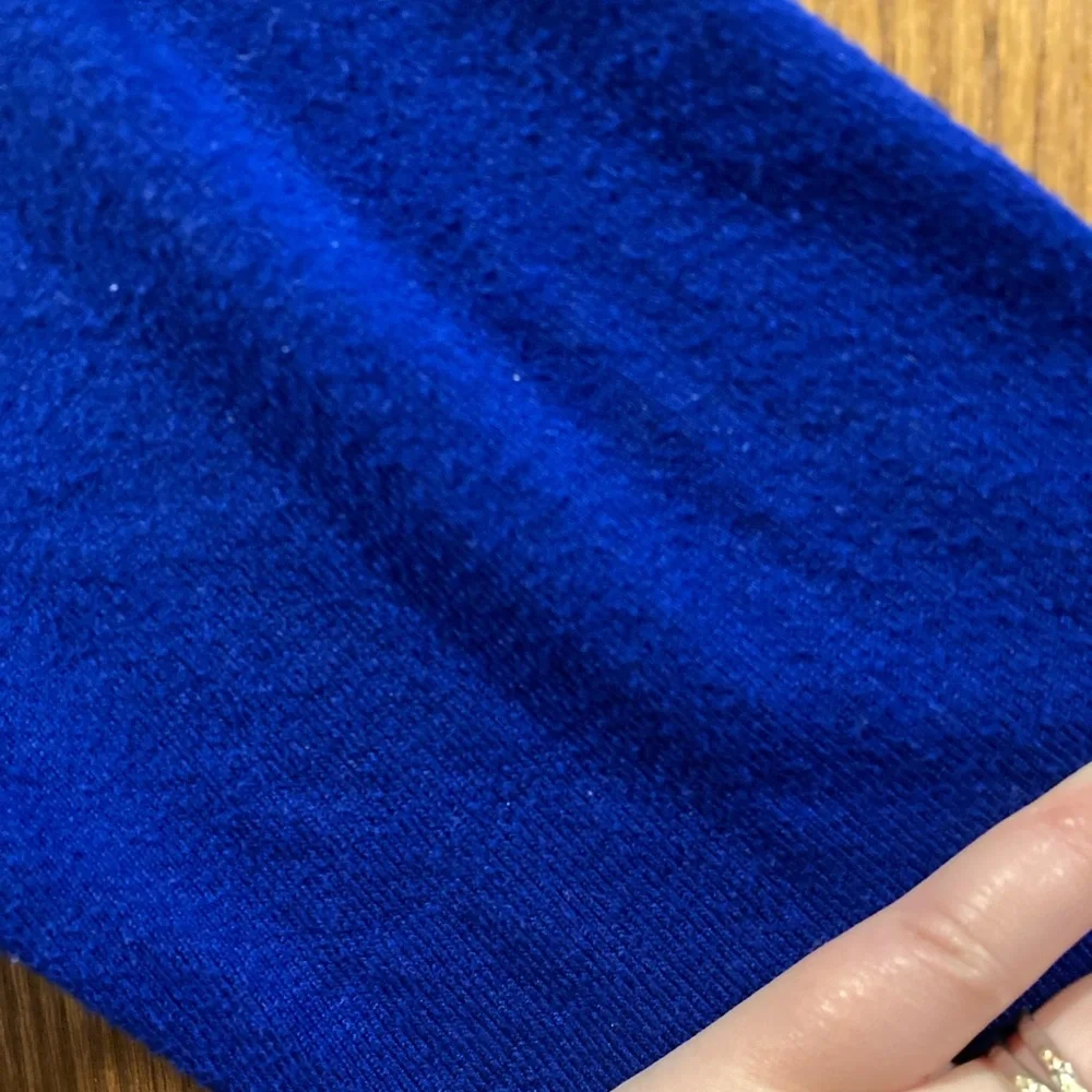 Sapphire blue open front cardigan - size L - Picture 8 of 8